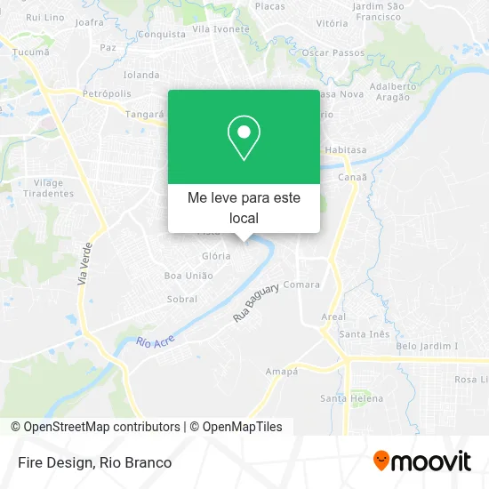 Fire Design mapa