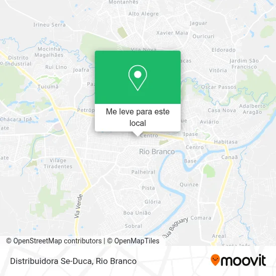 Distribuidora Se-Duca mapa