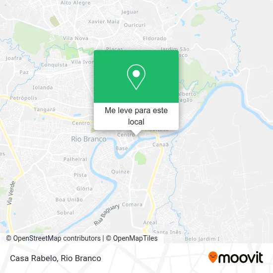 Casa Rabelo mapa
