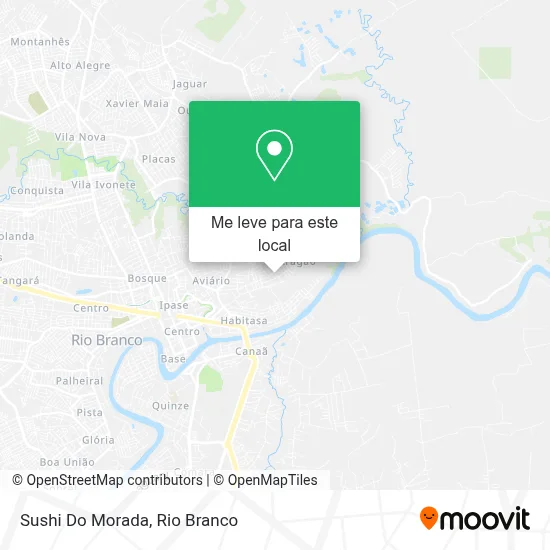 Sushi Do Morada mapa