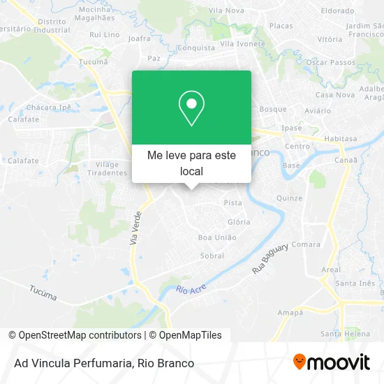 Ad Vincula Perfumaria mapa