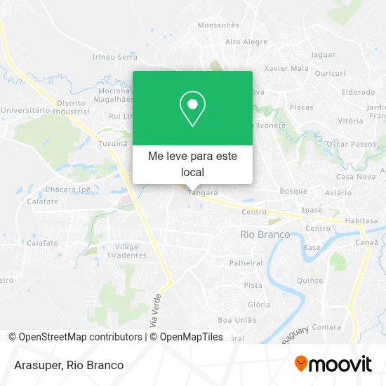 Arasuper mapa
