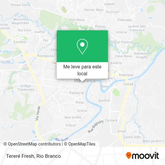 Tereré Fresh mapa