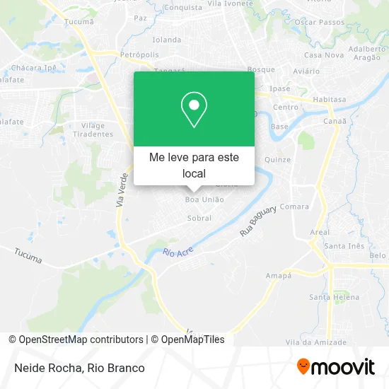 Neide Rocha mapa