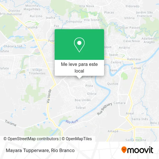 Mayara Tupperware mapa