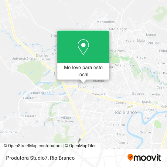 Produtora Studio7 mapa