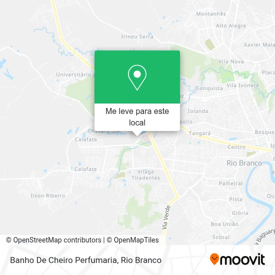 Banho De Cheiro Perfumaria mapa