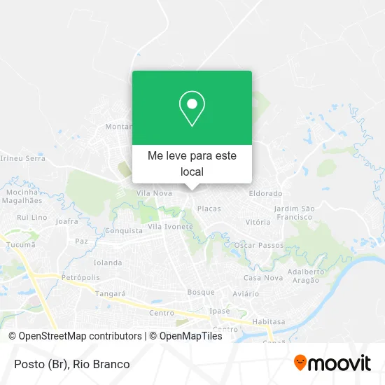 Posto (Br) mapa