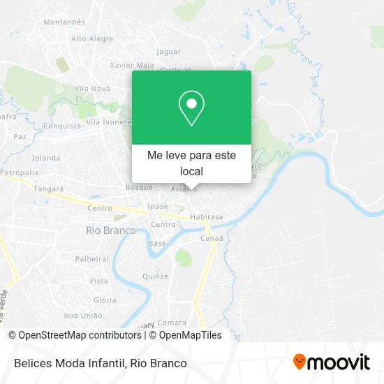Belices Moda Infantil mapa