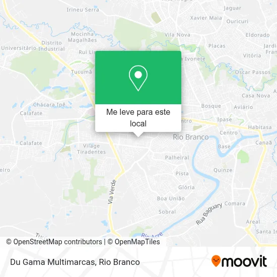 Du Gama Multimarcas mapa