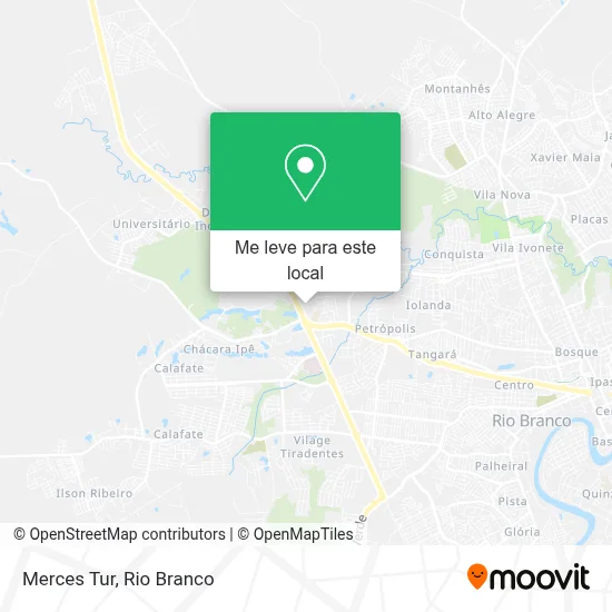 Merces Tur mapa