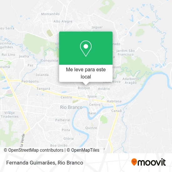Fernanda Guimarães mapa