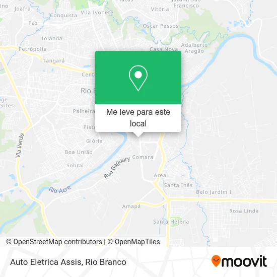 Auto Eletrica Assis mapa