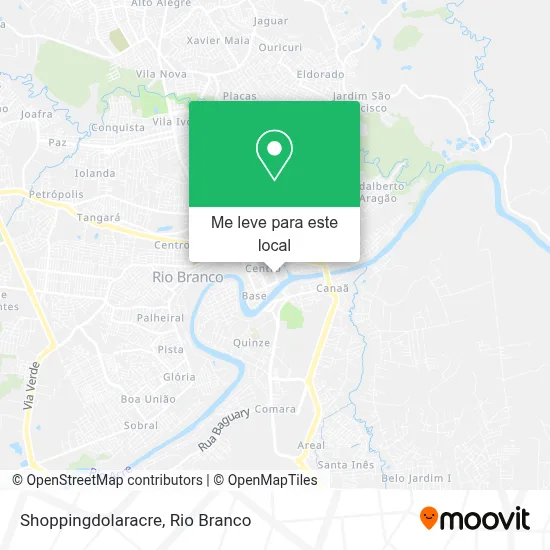 Shoppingdolaracre mapa