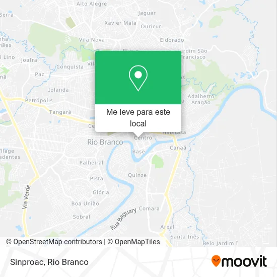 Sinproac mapa