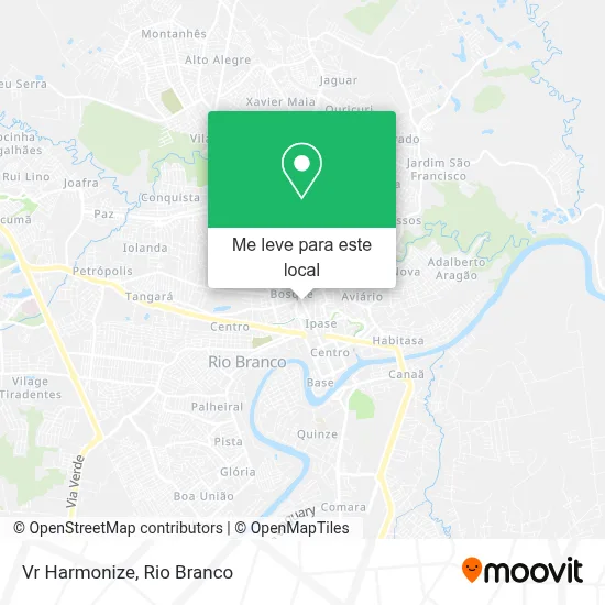 Vr Harmonize mapa