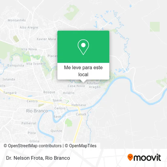 Dr. Nelson Frota mapa