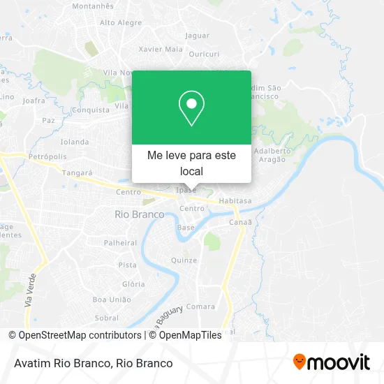 Avatim Rio Branco mapa