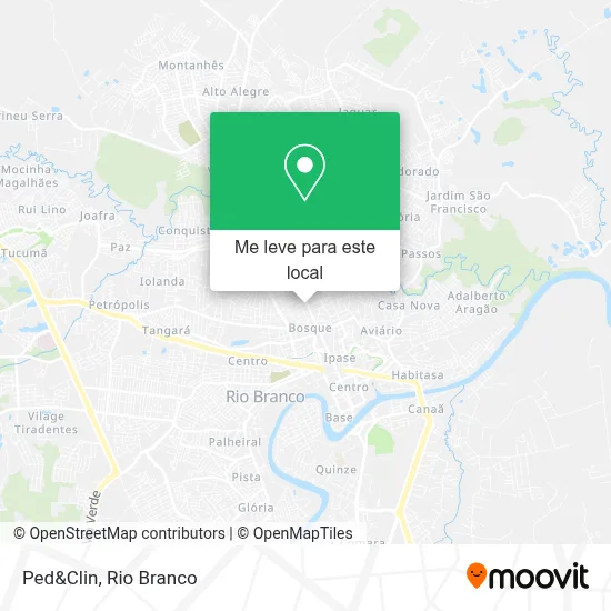 Ped&Clin mapa
