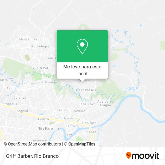 Griff Barber mapa