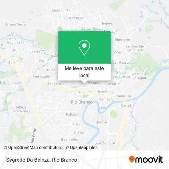 Segredo Da Beleza mapa