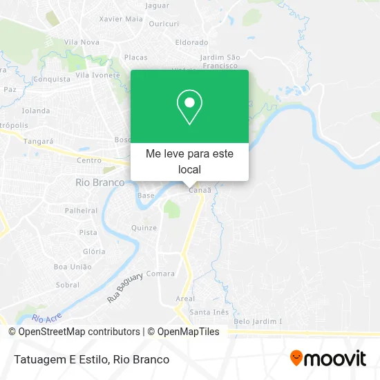 Tatuagem E Estilo mapa