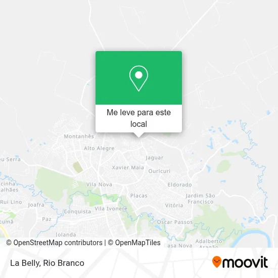 La Belly mapa