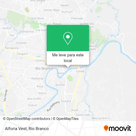 Alforia Vest mapa