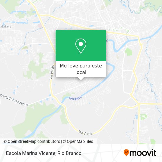 Escola Marina Vicente mapa