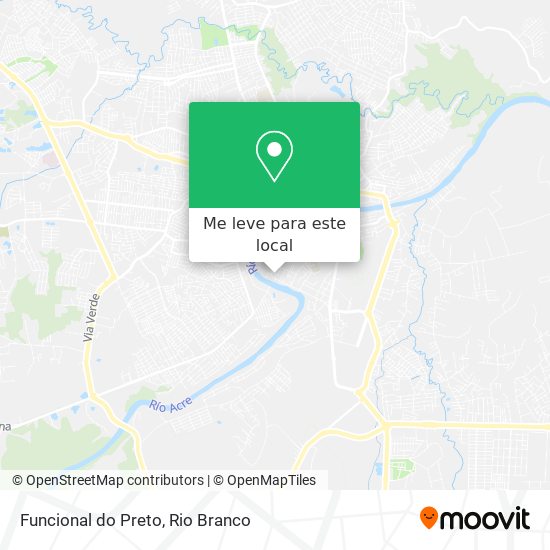Funcional do Preto mapa