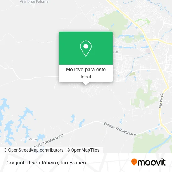 Conjunto Ilson Ribeiro mapa