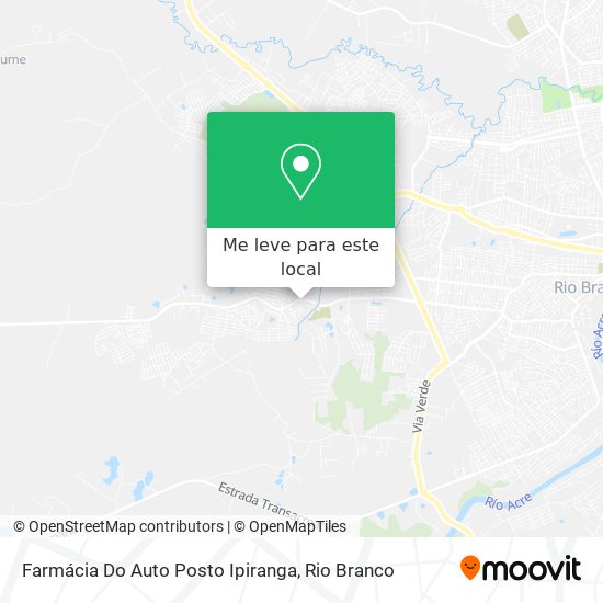 Farmácia Do Auto Posto Ipiranga mapa