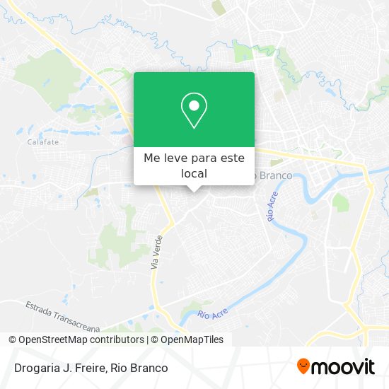 Drogaria J. Freire mapa