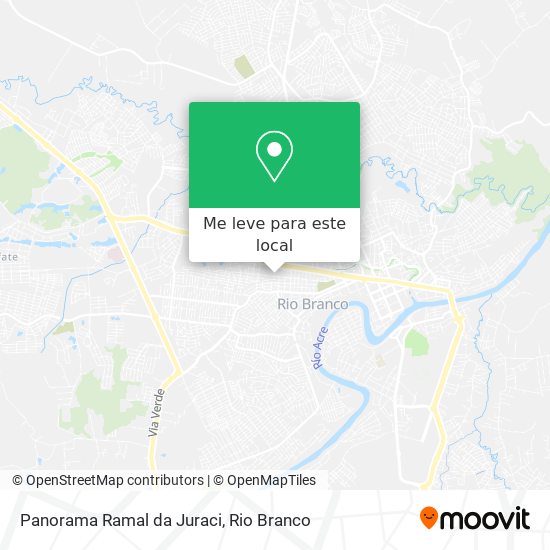 Panorama Ramal da Juraci mapa