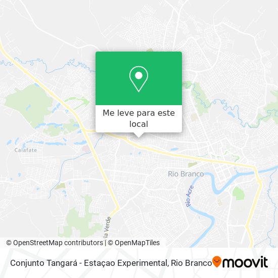 Conjunto Tangará - Estaçao Experimental mapa