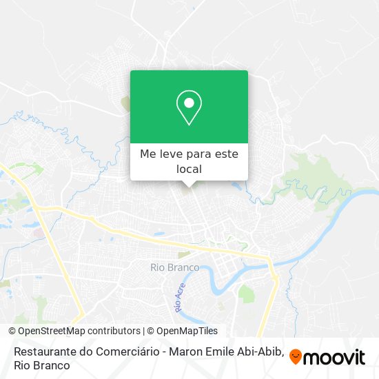 Restaurante do Comerciário - Maron Emile Abi-Abib mapa