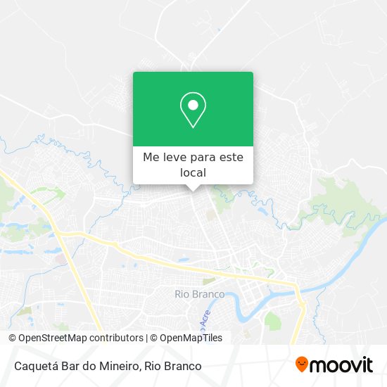Caquetá Bar do Mineiro mapa