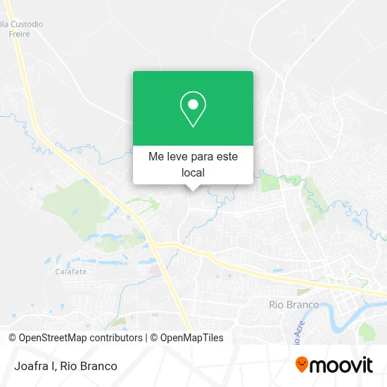 Joafra I mapa