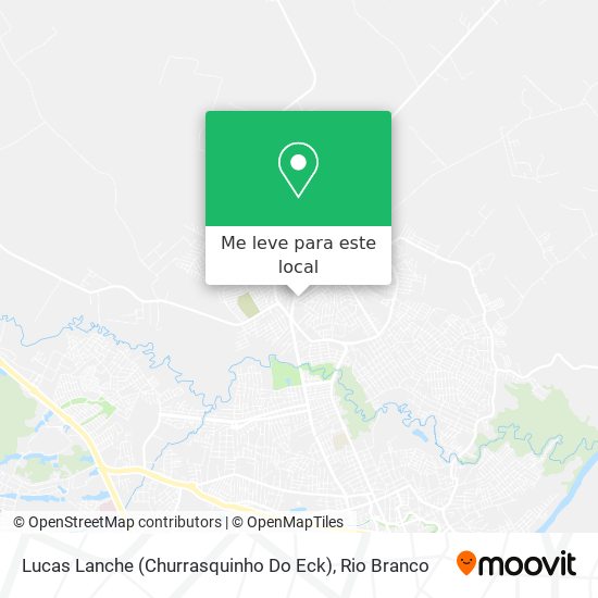 Lucas Lanche (Churrasquinho Do Eck) mapa