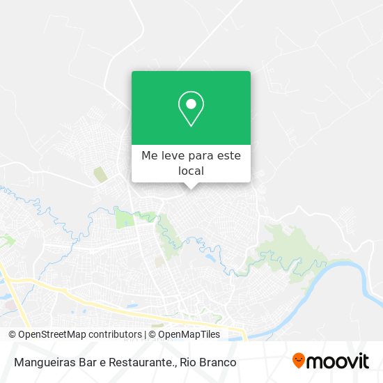 Mangueiras Bar e Restaurante. mapa