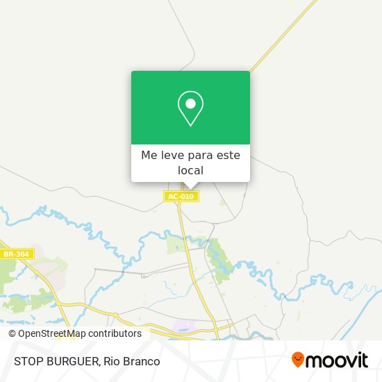 STOP BURGUER mapa
