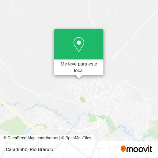 Caladinho mapa