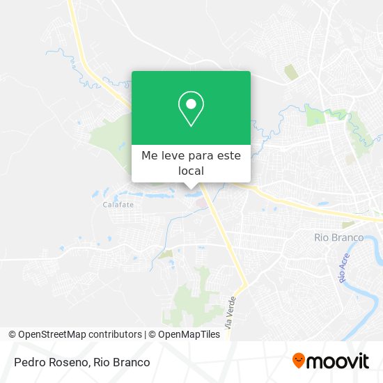 Pedro Roseno mapa