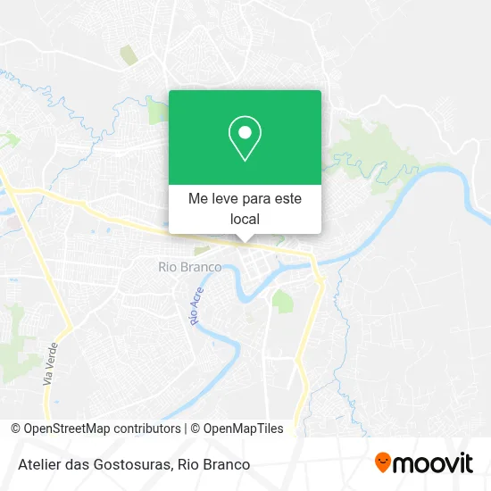 Atelier das Gostosuras mapa