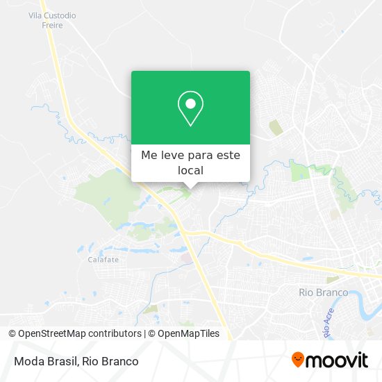 Moda Brasil mapa