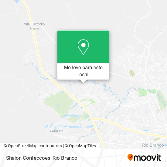 Shalon Confeccoes mapa