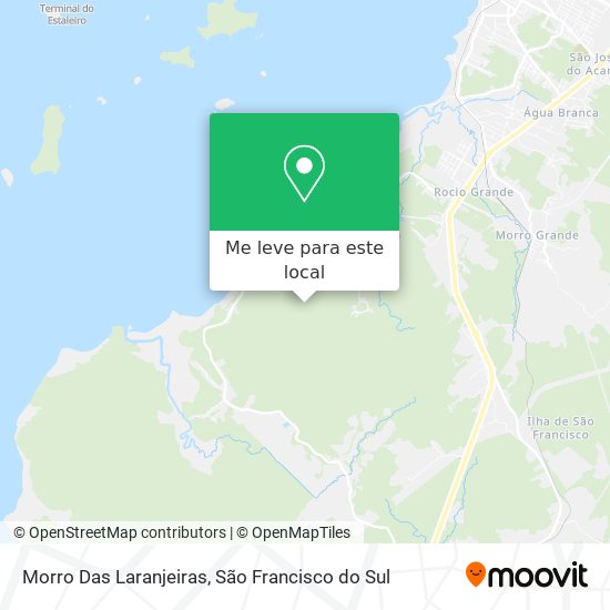 Morro Das Laranjeiras mapa