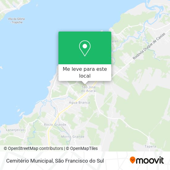 Cemitério Municipal mapa