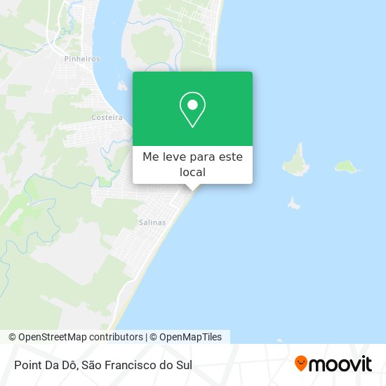 Point Da Dô mapa