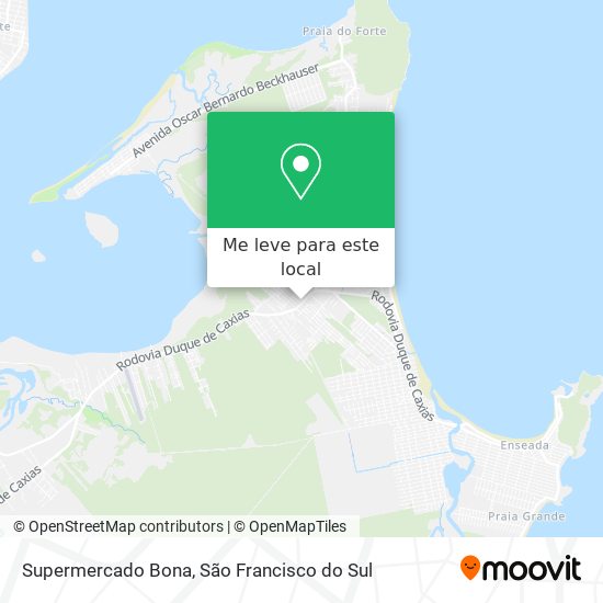 Supermercado Bona mapa